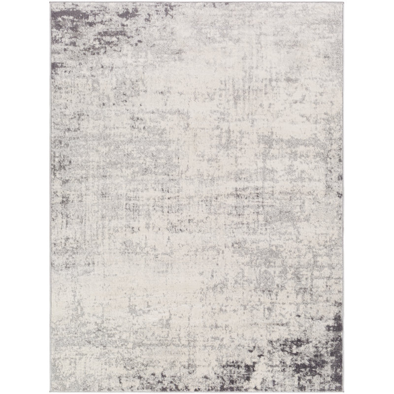 Blue Elephant Haili Charcoal/Light Grey/White Rug & Reviews Wayfair.co.uk